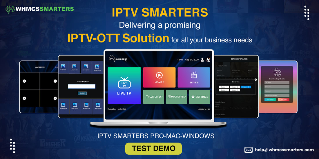 IPTV Smarters Pro Best IPTV Player for Windows & Mac OS